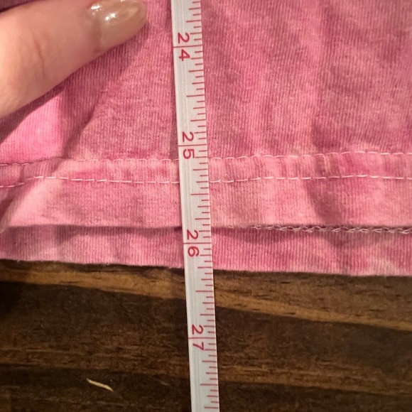 AC/DC Pink Graphic T-Shirt, size medium, tie-dye, rocker, see photos, GUC - Picture 5 of 6